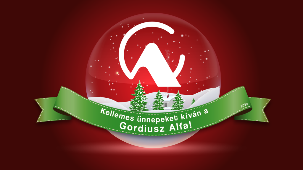 Kellemes ünnepeket kíván a Gordiusz Alfa!